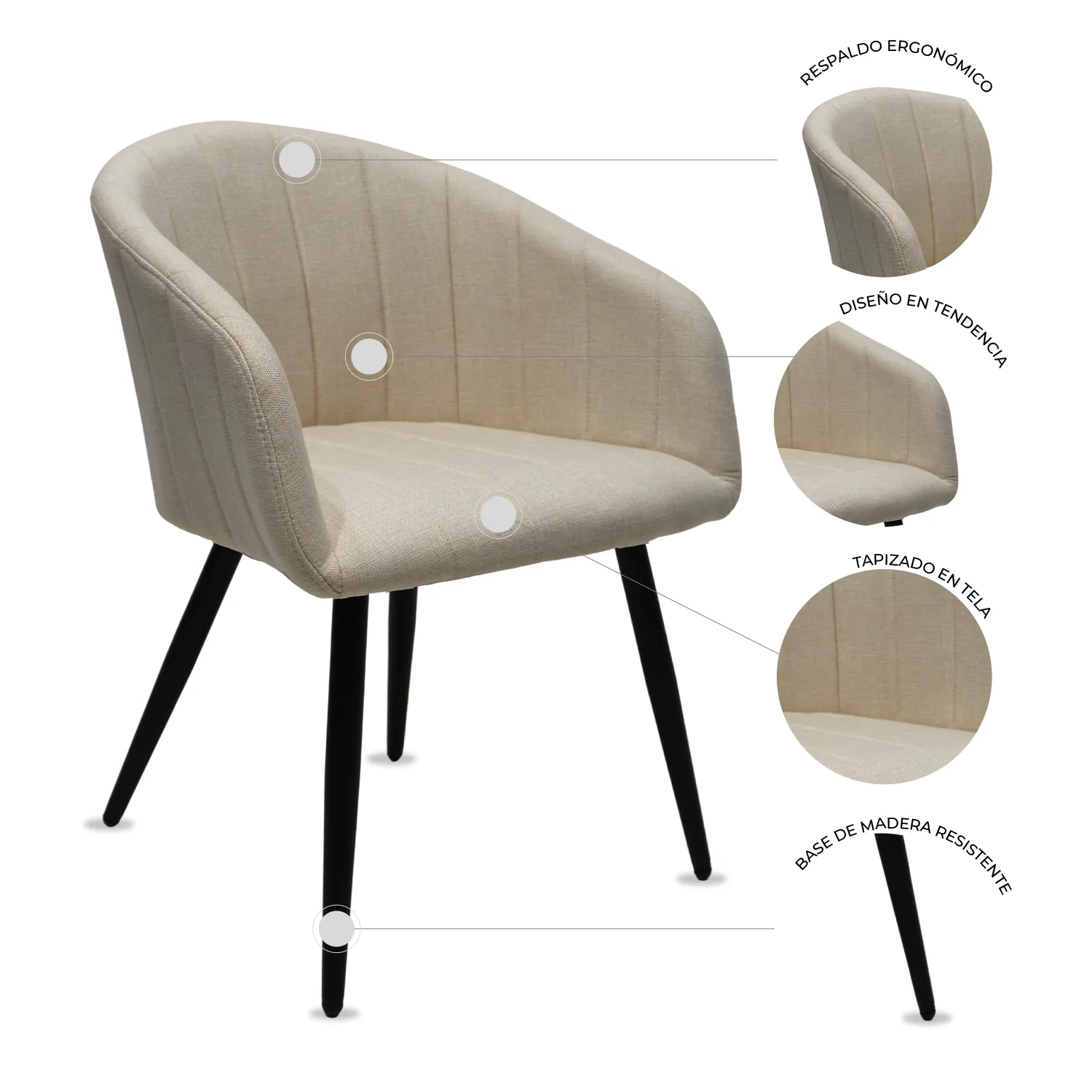 Silla Burgos x 2 ángulo 5