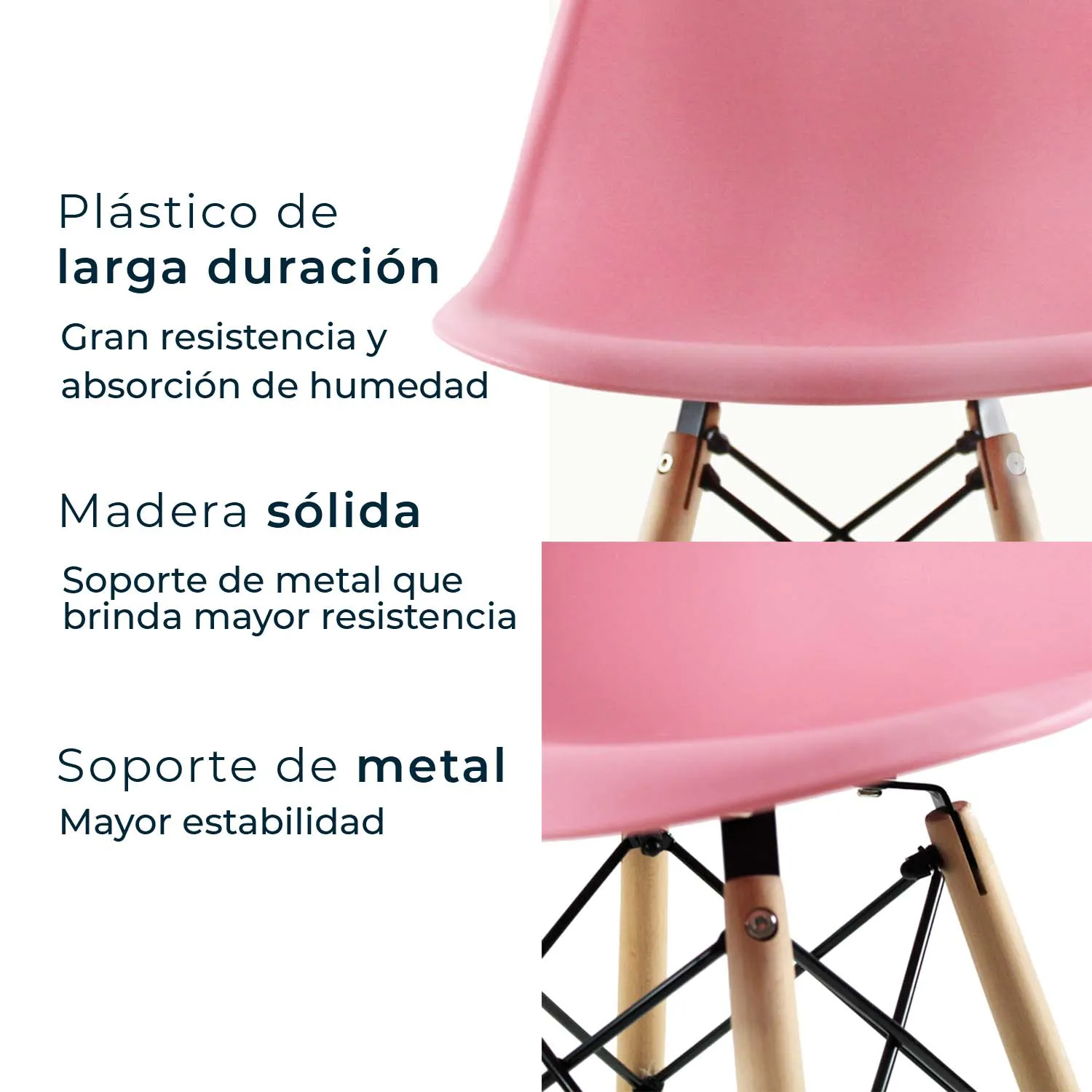Silla Eames x 10 ángulo 2