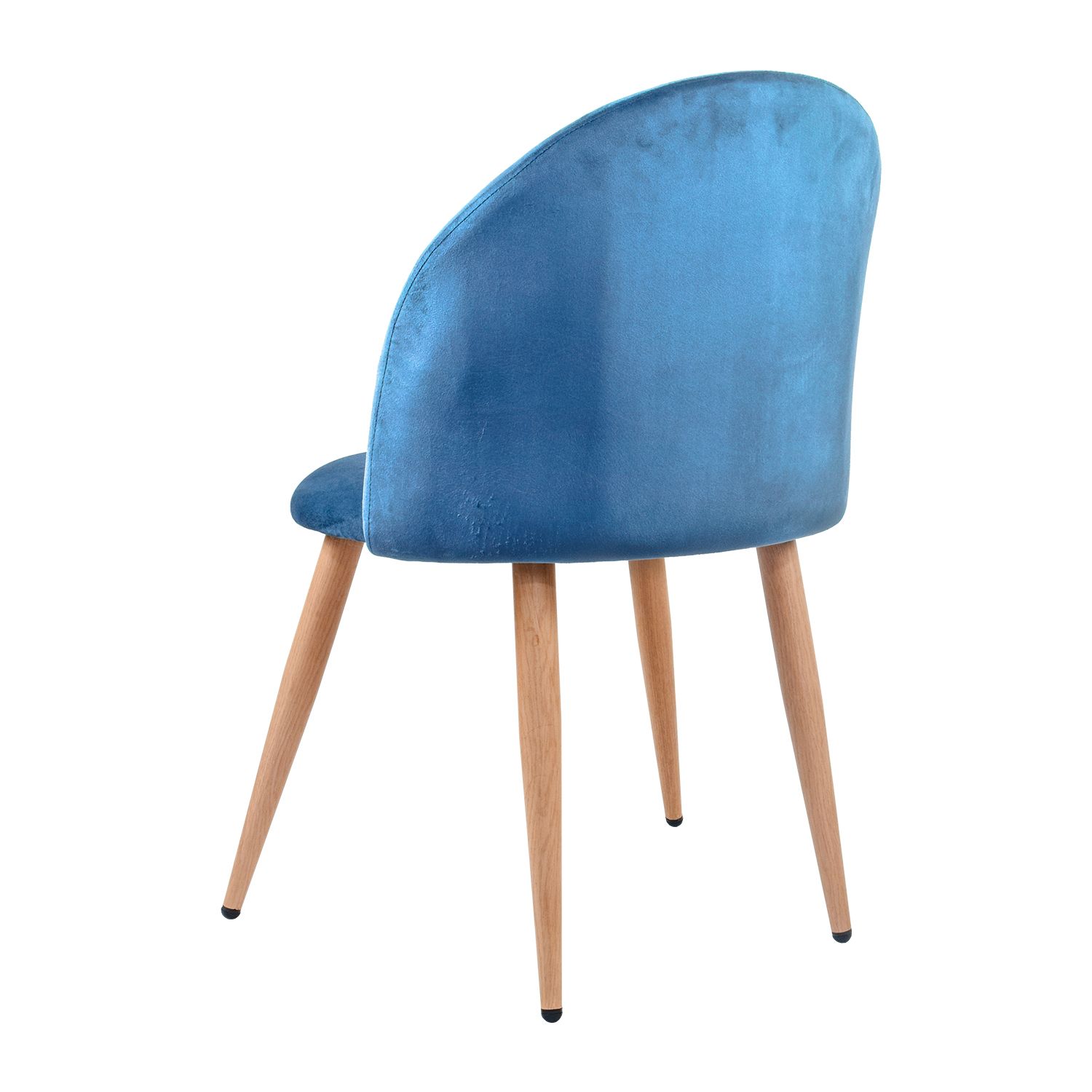 Silla Tapizada Velvet x 4 ángulo 5