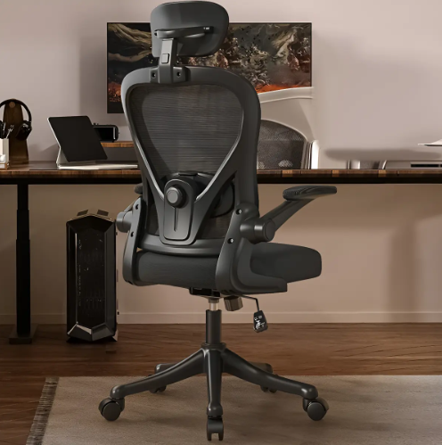 Silla Ejecutiva Vidita Ergonómica para Oficina y Gamer con Soporte Lumbar de 150 kg Negro